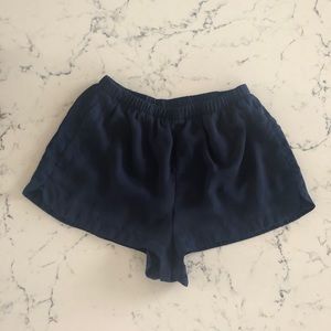 Brandy Melville Navy Short Shorts